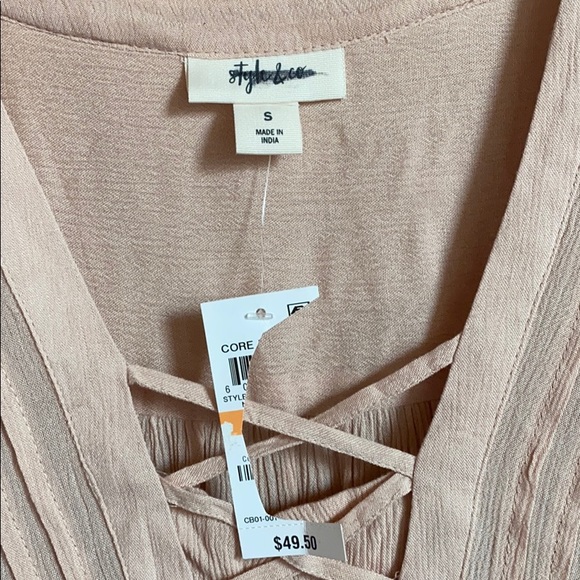 Style and Co long sleeved top - Picture 2 of 7